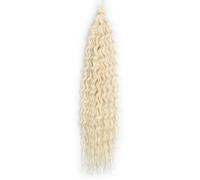 24 Inch Hair Extension,Wave Twist Crochet Hair Synthetic Sleek Wrap Around Braid Ponytail Extension Long Hair Accessories for Women