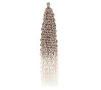 24 Inch Hair Extension,Wave Twist Crochet Hair Synthetic Sleek Wrap Around Braid Ponytail Extension Long Hair Accessories for Women