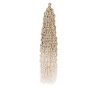 24 Inch Hair Extension,Wave Twist Crochet Hair Synthetic Sleek Wrap Around Braid Ponytail Extension Long Hair Accessories for Women
