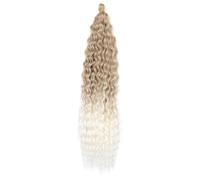 24 Inch Hair Extension,Wave Twist Crochet Hair Synthetic Sleek Wrap Around Braid Ponytail Extension Long Hair Accessories for Women