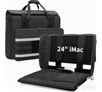 24 inch iMac Travel Case, Portable Carrying Tote Bag Compatible with 24'' Computer Monitor and Accessories