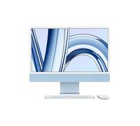 24-Inch iMac with Retina 4.5K Display: Apple M3 Chip with 8-Core CPU & 10-Core GPU, 512GB SSD - Blue Clear