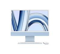 24-Inch iMac with Retina 4.5K Display: Apple M3 Chip with 8-Core CPU & 8-Core GPU, 256GB SSD - Blue Clear