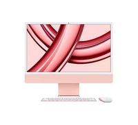 24-Inch iMac with Retina 4.5K Display: Apple M3 Chip with 8-Core CPU & 8-Core GPU, 256GB SSD - Pink Clear