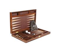 24 Inch Leather Regal Design Backgammon Set