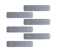 24 Inch microfiberfloor mop Pads 6 Pack Microfiber Spray Mop Replacement Heads for Wet Dry Mops Premium Floor Cleaning Pads, Reusable Best Home Cleaning mops dust Hardwood Tile Kitchen