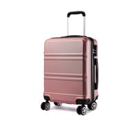 (24 inch Nude) 3pcs Suitcase Sets ABS Hard Shell Luggage Travel Trolley Case