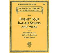 24 Italian Songs & Arias - Medium High Voice