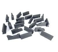 24 Jersey Barriers Scenery for Wargames and Miniatures Sci-Fi and Military - 28mm/32mm - 3D Printed