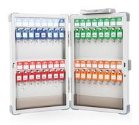 24 Key Wall Mounted Steel Key Cabinet with Password Lock Secure Key Management Box for Real Estate Agents and Property Managers