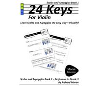 24 Keys Scales And Arpeggios For Violin - Book 1