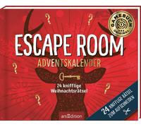 24 knifflige Weihnachtsrätsel. Escape Room Adventskalender: Rätselsto (Hardback)