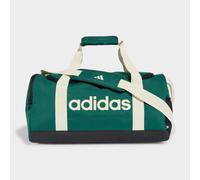 adidas Unisex Essentials Linear Duffel Bag Duffel_Bag, Collegiate Green/Ivory, S