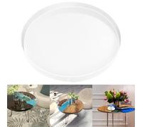 24" Large Resin Table Molds, Large Resin Mold Round Silicone,Epoxy Table Mold for Charcuterie Board, River Resin Coffee Table, DIY Art Home Decoration(24 * 24")