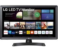 LG HD 24TQ510S-PZ TV 59.9 cm (23.6") Smart TV Wi-Fi Black, Grey 250 cd/m²