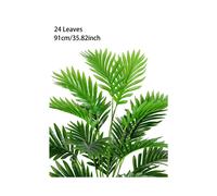 (24-little Leaves) Buy5get2 free 70-120cm Large Artificial Palm Tree Plastic Turtle Back