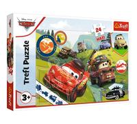 24 Maxi - Wesołe auta/Disney Cars 3 [PUZZLE]