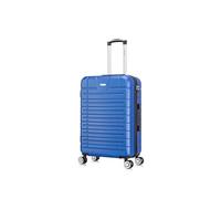 24" Medium Suitcase Check in Suitcase Super Lightweight 4 Wheel Dual Spinner ABS Hard Shell Luggage with Built in 3-Digit Combination Lock for 15 to 20kg 65 Litre