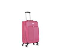 24" Medium Suitcase Super Lightweight Luggage 20% Expandable 4 Wheels Spinner 3-Digit Combination Lock Soft Shell Luggage for 15 to 20kg