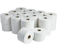 24 Micro Mini Toilet Roll 2 Ply 100M Pure Paper Compact Jumbo Toilet Roll, Twin Dispenser Refill Commercial Bathroom Tissue Hi-Grade not Recycled Super Maxx®