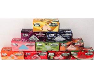 24 Mixed JUICY JAYS 6 Different Fruity Flavours Big Size Rolls Rolling Smoking Papers (6 Flavors)