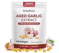 24 Month High Strength Aged Garlic Extract Softgels 7500mg
