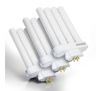 24 Nha&FACA FML27 Fluorescent Light Bulbs FML Lamp 27 Watt Replacement Grow Light Bulbs, Energy Efficient FML Lamp for Desk, Office, Reading, and Study Lamps - GX10Q-4 Base, Daylight 6500K (Pack 2)