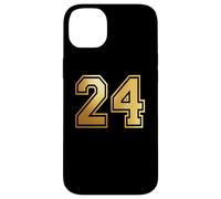 24 Number Twenty-Four Team Sports Graphic Varsity Matching Case for iPhone 14 Plus