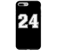 24 Number Twenty-Four Team Sports Graphic Varsity Matching Case for iPhone 7 Plus/8 Plus