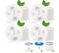 24 Pack Cat Water Fountain Filter Replacement,Premium Replacement Filters for Cat Water Fountain with Filter,Upgrading Filter Structure, Provide Your Cat with Clean, Fresh Drinking Water