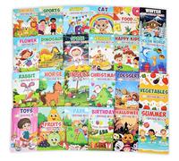 24 Pack Colouring Books for Kids Ages 2-4 4-8 8-12,Small Bulk Colouring Bundle Classroom Rewards, Prizes, PreK Kindergarten,Christmas Birthday Party Favors Gifts Includes Dinosaur Animal