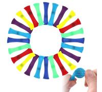 24 Pack Fidget Toys for Sensory Anxiety, Marble Mesh Fidget Toy Set for ADHD, School and Stress Relief, Silent Anxiety Toys for Kids and Adults, 6 Colours
