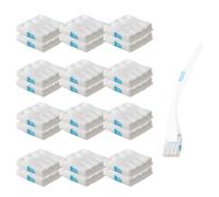 24 Pack Flushable Refills Compatible with Scrubbing Bubbles Toilet Bowl Brush, Disposable Cleaner Refills Pads for Scrubbing Bubbles Toilet Wand, Toilet Brush Refill Accessories (Only Pads)