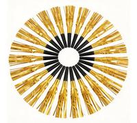 24 Pack Gold Tassel Party Blowers - Fun Noise Makers for Birthday, Wedding & Celebration - Bulk Party Favors Supplies for Kids and Adults