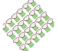 24 Pack High Capacity Vacuum Cleaners Bag Replacement Fabric Texture for Model 107314 6QT Long Lasting High Capacity Vacuum Bags