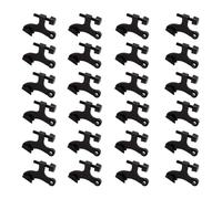 24 Pack Hinge Pin Oil Rubbed Bronze Door Stopper, Adjustable Heavy Duty Hinge Pin Door Stop with Oil Rubbed Bronze Rubber Bumper Tips