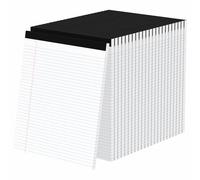 24 Pack Legal Pads 8.5" x 11", Wide Ruled Writing Notepads, 50 Sheets/Pad, Perforated Pages, 1200 Sheets Lined Paper for School Office Supplies