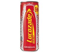 (24 Pack) Lucozade Energy Original Can 59p - 250ml