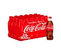 24 Pack of Coca-Cola Original Taste 500ml Bottles