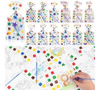 24 Pack Party Favors for Kids Watercolor Coloring Books with Painting Brushes Goodie Bag Stuffers for Boys Girls Kids Ages 4-8 Art Craft Kits Birthday Return Gifts Classroom Prizes Party Supplies