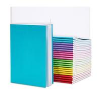 24-Pack Soft-Cover Paper Notebook Journals for Students 6 Colours 10.8 x 14 cm [office_product]