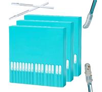24 Pack Sticky Ear Cleaning Stick, Washable Reusable Resin Gel Ear Stick, Self Sticky Ears Cleaner Earwax Removal Kit, Gentle EarCare, Ears Cleaning Stick Earwax Remover for Adults Kids (3)