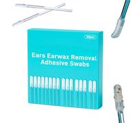 24 Pack Sticky Ear Cleaning Sticks, Reusable Ear Wax Removal Tools With Dust Cover Packaging, Gentle, Multifunctional EarCleaning Tool, Earwax Removal Adhesive Swabs for Kids & Adults (1)