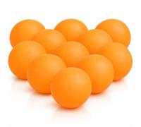 24 Pack Table Tennis Balls 40mm - White & Orange Ping Pong Balls for Training, Practice, Games, Clubs & Home Use