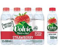 ( 24 Pack ) Volvic Touch of Fruit Strawberry Flavoured Water 500ml