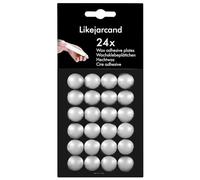24 packCandle Sticky Dots White Adhesive Small Candles, Accessories Candle
