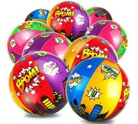 24 Packs 8" Hero Theme Inflatable Beach Balls Super Theme Party Beach Balls with Cool Boom Decor Heroes Birthday Party Supplies for Summer Water Pool Game Gifts Graduate Parties Decor Supply