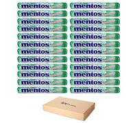 24 Packs Mentos Spearmint Flavored Chewy Dragees Refreshing Soft Candies Sold By VR Angel