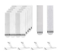 24 Pairs/ 48pcs Picture Hanging Strip, Picture Hanging Strips, No Nails Picture Hanging Strips for Frame Hanging, Picture Hanging Strips for Frame Hanging and Christmas Decorations