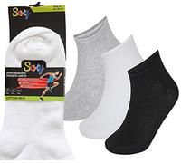 24 Pairs BGW Mens Trainer Socks - 6-11